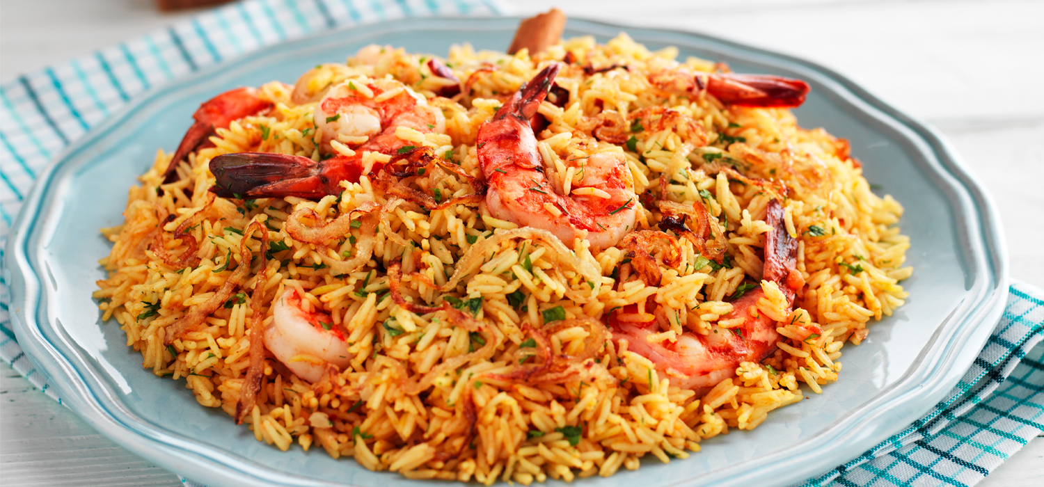 Shrimp Biryani